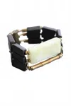 David Aubrey Jewelry Women's Jade Bracelet In Black In Black