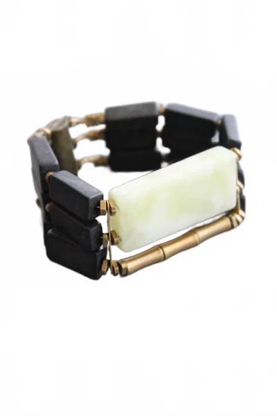 David Aubrey Jewelry Women's Jade Bracelet In Black