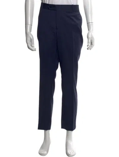 Pre-owned David August Dress Pants In Blue