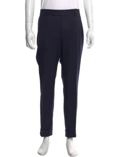 Pre-owned David August Dress Pants In Blue