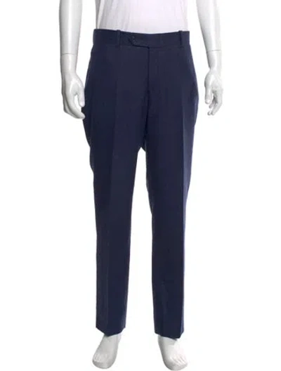 Pre-owned David August Dress Pants In Blue