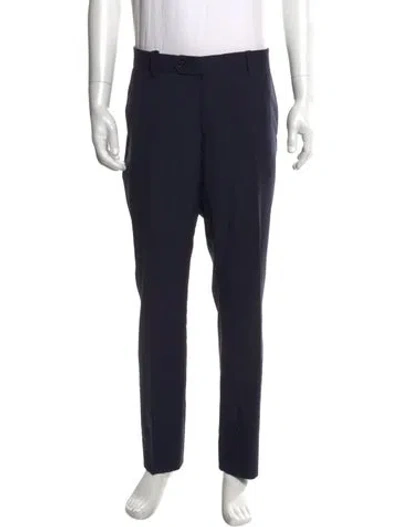 Pre-owned David August Dress Pants In Blue
