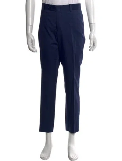 Pre-owned David August Dress Pants In Blue