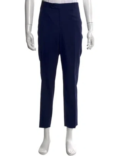 Pre-owned David August Dress Pants In Blue