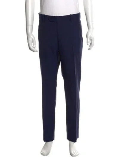 Pre-owned David August Dress Pants In Blue