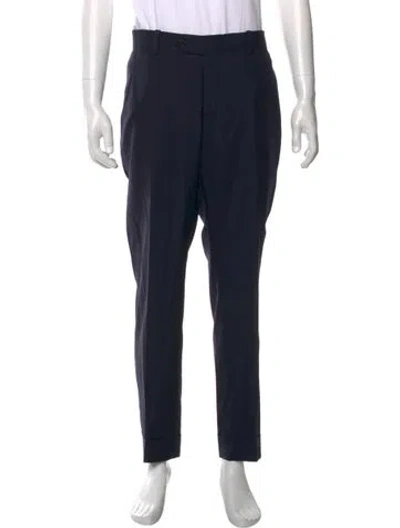 Pre-owned David August Dress Pants In Blue
