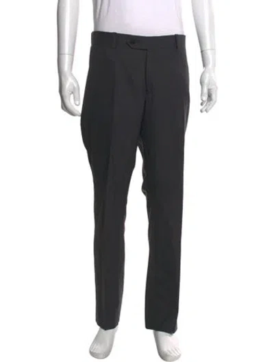 Pre-owned David August Dress Pants In Gray