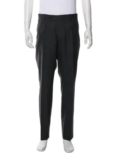 Pre-owned David August Dress Pants In Gray