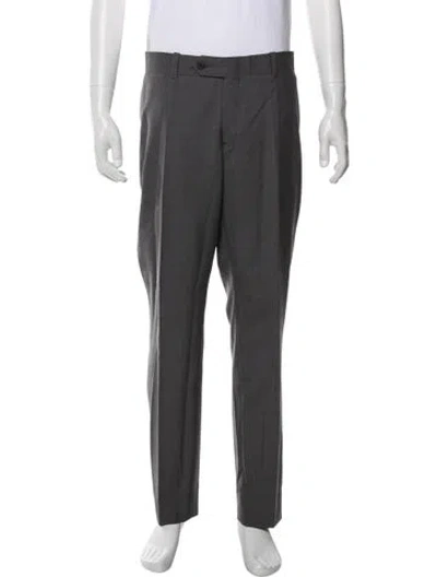 Pre-owned David August Dress Pants In Gray