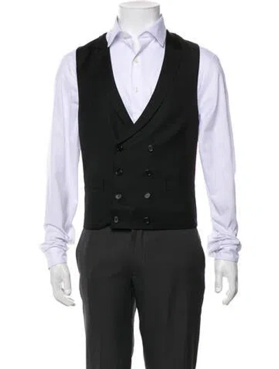 Pre-owned David August Vest In Black