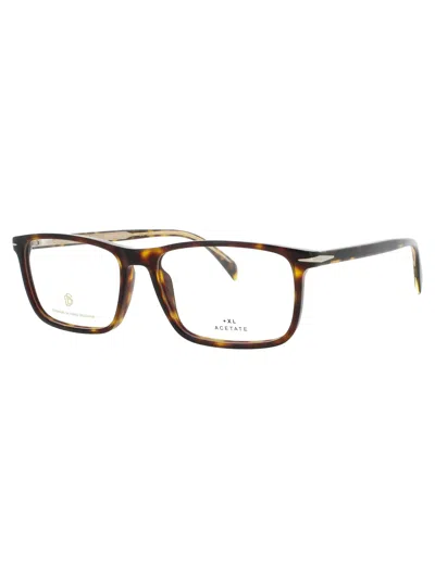 David Beckham 1019 Eyeglasses In Black Horn - Demo