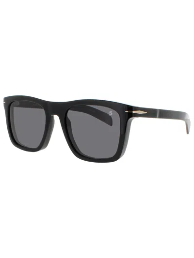David Beckham 7000/s Acetate Mini Sunglasses For Men In Black