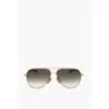 David Beckham Aviator Sunglasses With Gradient Lenses