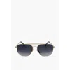 David Beckham Aviator Sunglasses With Gradient Lenses