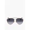 David Beckham Aviator Sunglasses With Gradient Lenses