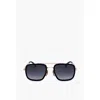 David Beckham Aviator Sunglasses With Metal And Plastic Frame