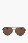 David Beckham Aviator Sunglasses With Metal Frame