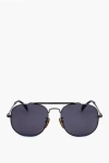 David Beckham Aviator Sunglasses With Metal Frame