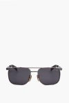 David Beckham Aviator Sunglasses With Metal Frame