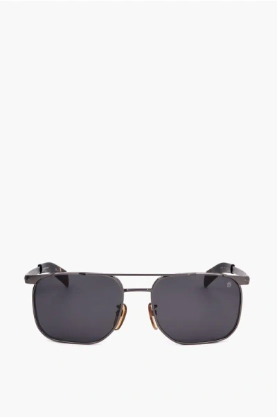 David Beckham Aviator Sunglasses With Metal Frame
