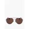 David Beckham Aviator Sunglasses With Metal Frame