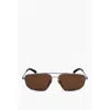 David Beckham Aviator Sunglasses With Metal Frame