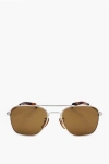David Beckham Aviator Sunglasses With Tortoiseshell Detail