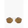 David Beckham Aviator Sunglasses With Tortoiseshell Detail