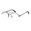 David Beckham Bicolor Metal Glasses Men's (frames) In Black