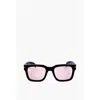 David Beckham Wayfarer Sunglasses With Pinkish Lenses