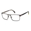 David Beckham Brown Metal Glasses Men's (frames) In Brown