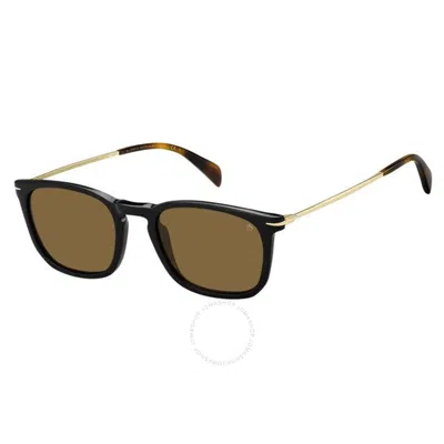David Beckham Brown Square Men's Sunglasses Db 1034/s 02m2/70 53