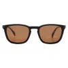 David Beckham Brown Square Men's Sunglasses Db 1034/s 02m2/70 53 In Brown