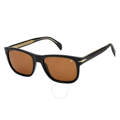 David Beckham Brown Square Men's Sunglasses Db 1045/s 0807/70 54