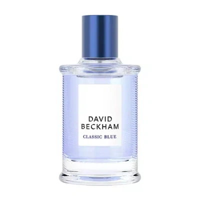 David Beckham Classic Blue Eau De Toilette Cologne In Transparent
