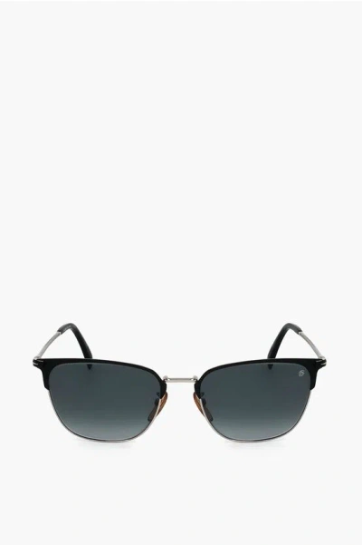 David Beckham Clubmaster Sunglasses With Gradient Lenses