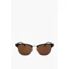 David Beckham Clubmaster Sunglasses With Orange Lenses