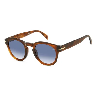 David Beckham Db 7041/s Flat Wr9(08) In Brown