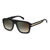 David Beckham Db 7127/s 2m2(qy) In Black