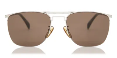David Beckham Db 1001/s 010/70 Occhiali Da Sole Argentati Per Uomo In Gold