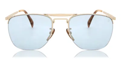 David Beckham Db 1001/s J5g/qz Occhiali Da Sole Oro Per Uomo In Gold
