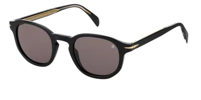 David Beckham Db 1007/s 807/ir Men's Sunglasses Black Size 49