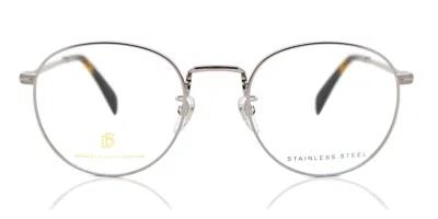 David Beckham Db 1015 6lb Occhiali Da Vista Grigi Per Uomo (solo Montatura) In Silver