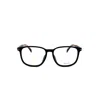 David Beckham Db 1017/f Rectangular Acetate Eyeglasses In Black