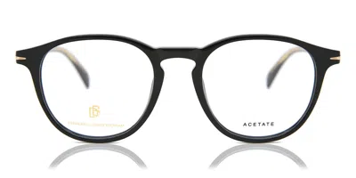 David Beckham Db 1018 807 Occhiali Da Vista Neri Per Uomo (solo Montatura) In Black
