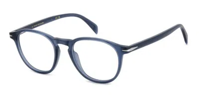 David Beckham Db 1018 Men's Glasses, Blue, Size 49