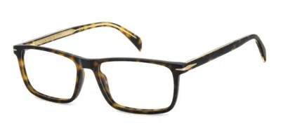 David Beckham Db 1019 Men's Glasses, Tortoiseshell, Size 54 In Brown