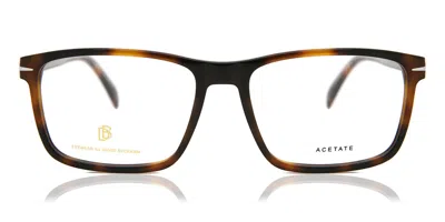 David Beckham Db 1020 086 Occhiali Da Vista Tartarugatishell Per Uomo (solo Montatura) In Brown