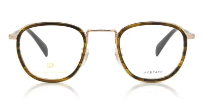 David Beckham Db 1025 F8n Men's Glasses Brown Size 48 - Free Lenses - Blue Light Block Available In Striped Brown