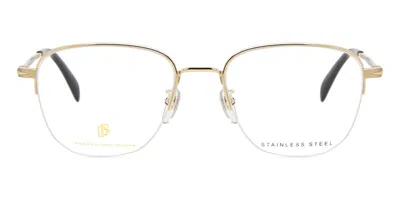 David Beckham Db 1028/g Rhl Occhiali Da Vista Oro Per Uomo (solo Montatura) In Gold